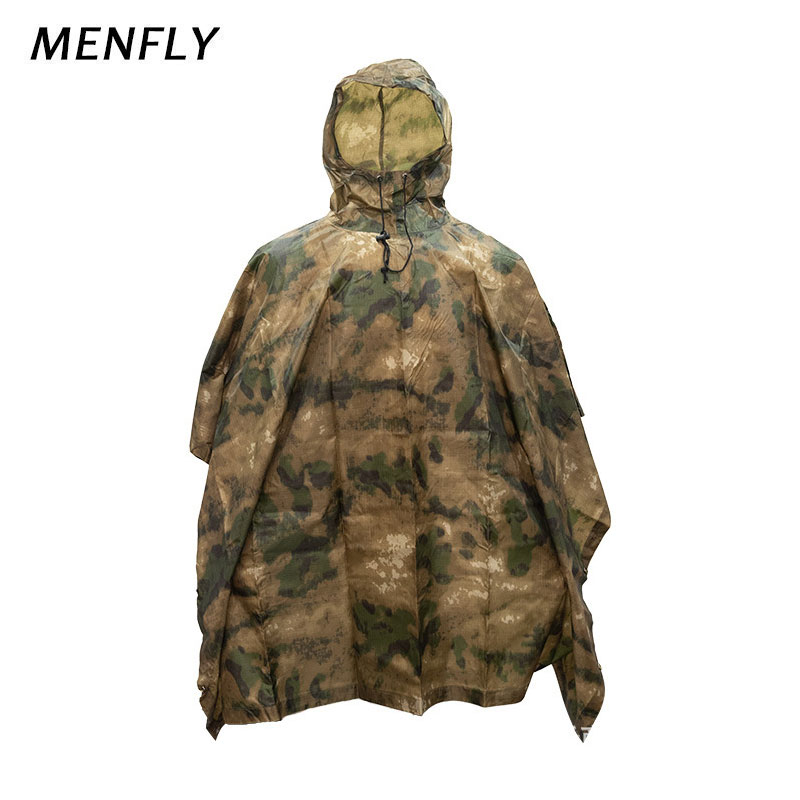 MENFLY ATFG mech kamuflaż wodo – Emergency Poncho Rain recenzja i cena