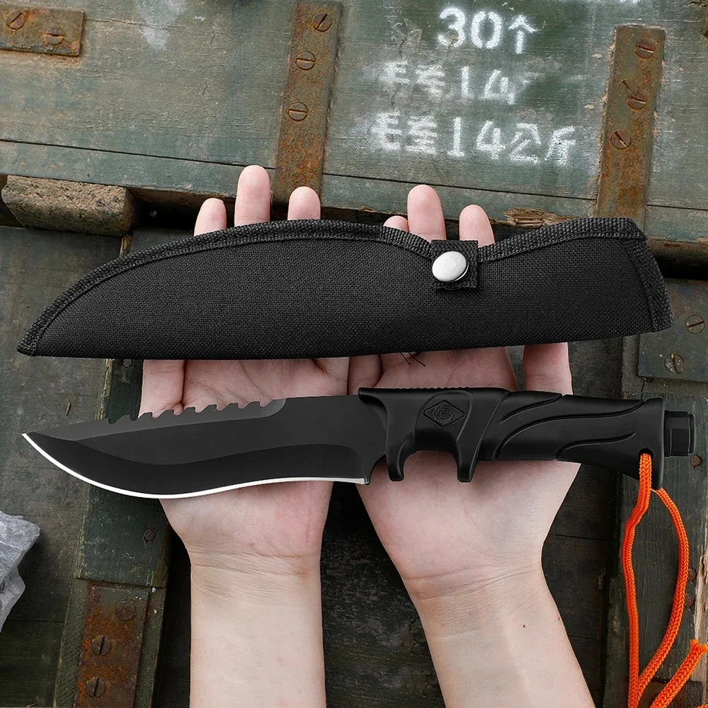 Nóż outdoorowy EDC z ostrzem s – Bushcraft Knife Fixed recenzja i cena