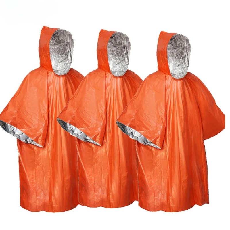 1-5 SZT. Wielofunkcyjna Pelery – Emergency Poncho Rain recenzja i cena