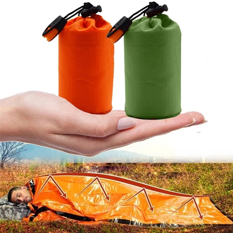 Przenośny wodoodporny śpiwór s – Emergency Mylar Tent recenzja i cena