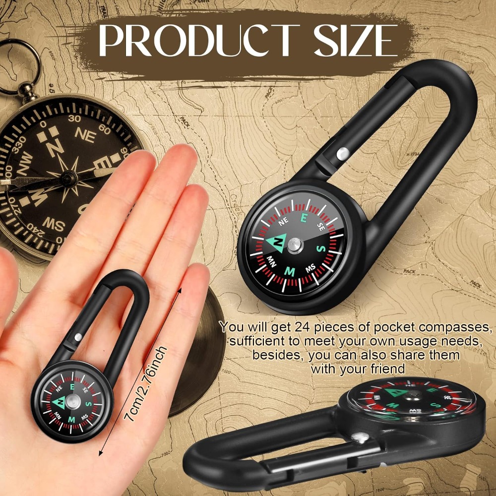 6-50 szt. Mini Kompas Magnetyc – Compass Lensatic recenzja i cena